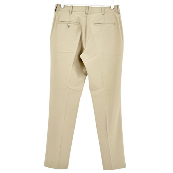Ben Hogan Men's Performance Active Flex 4-Way Stretch Tan Chino Pants 34x34 NWOT - Picture 2 of 11